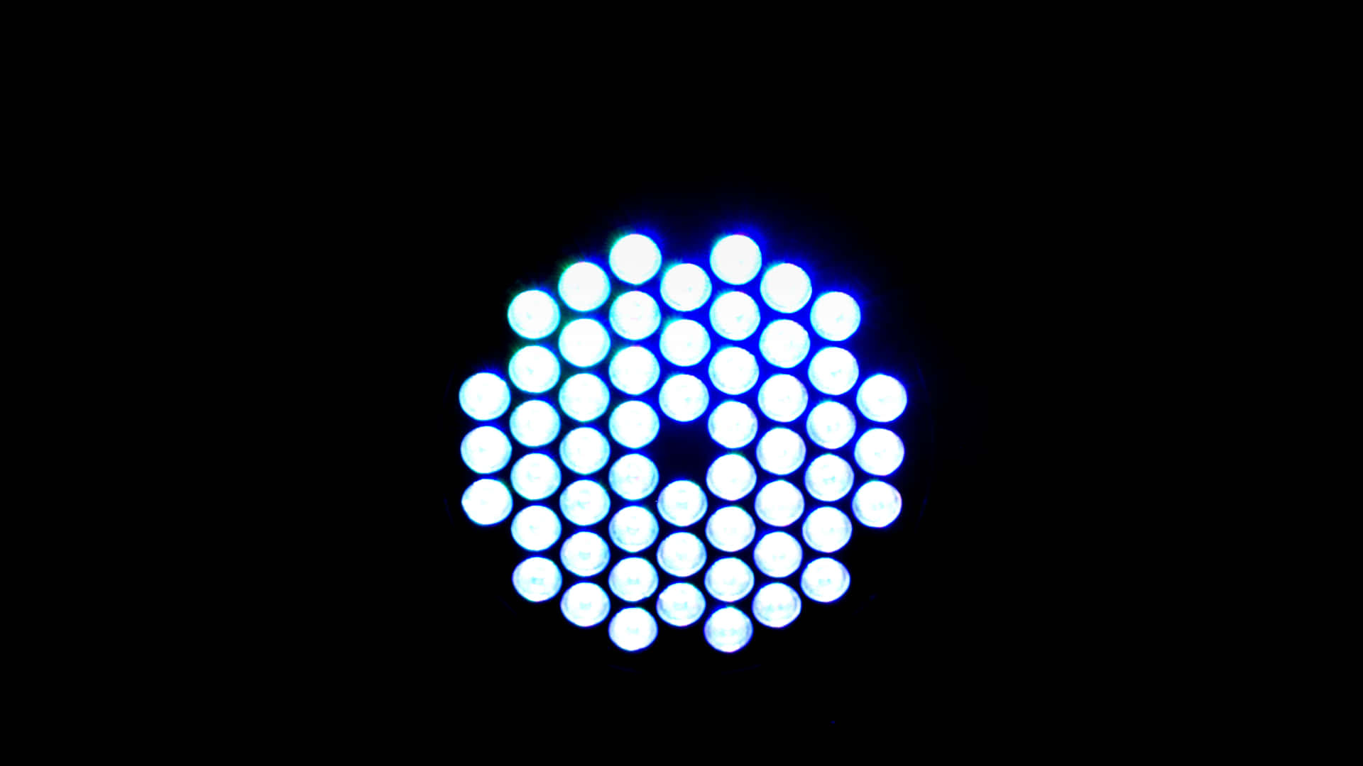 blue light, glowing circular array, blue and white LED lights, Full HD Desktop Wallpaper