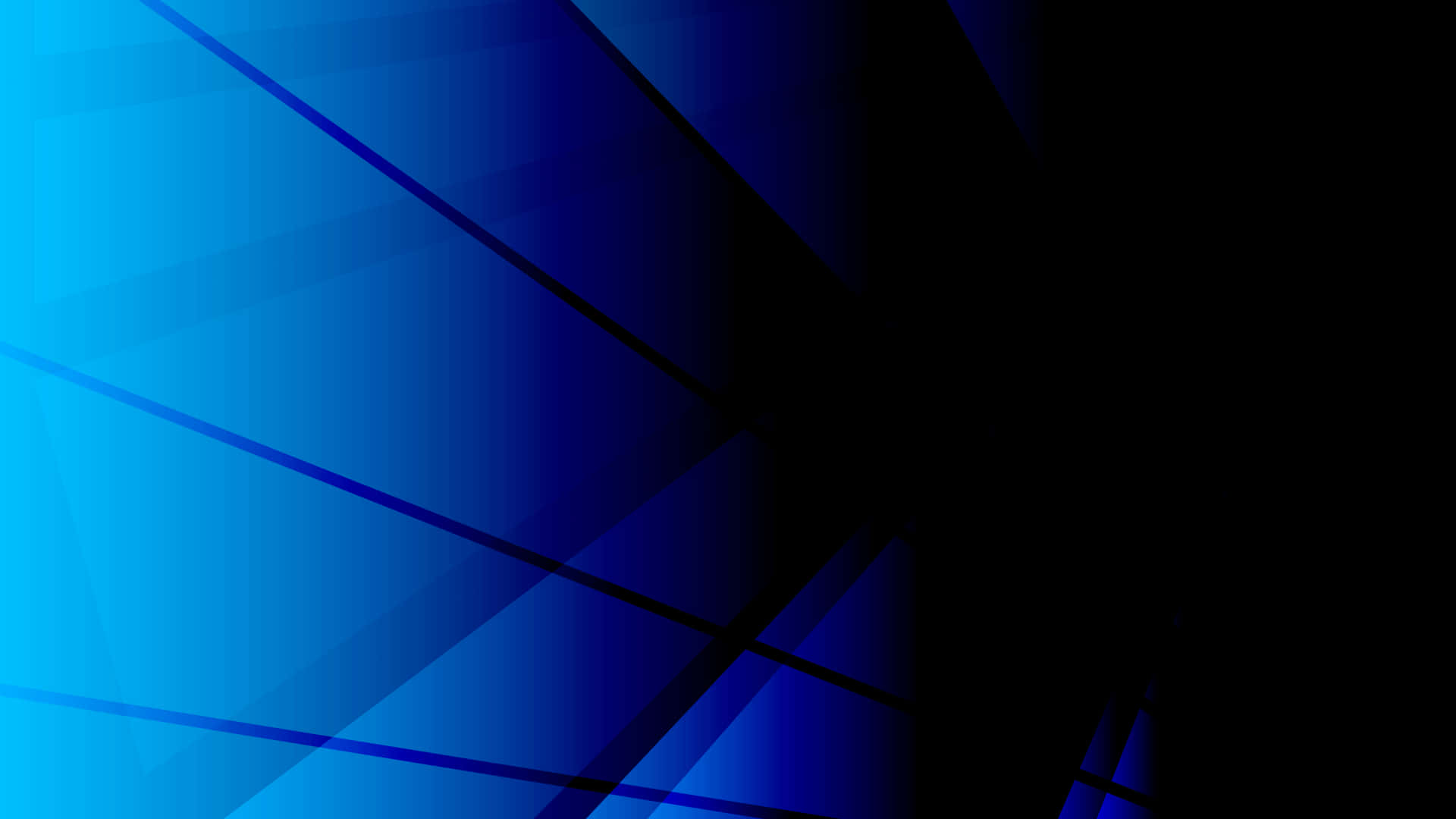 HD Amoled, Abstract Blue, radiant blue gradients, Full HD Desktop Wallpaper