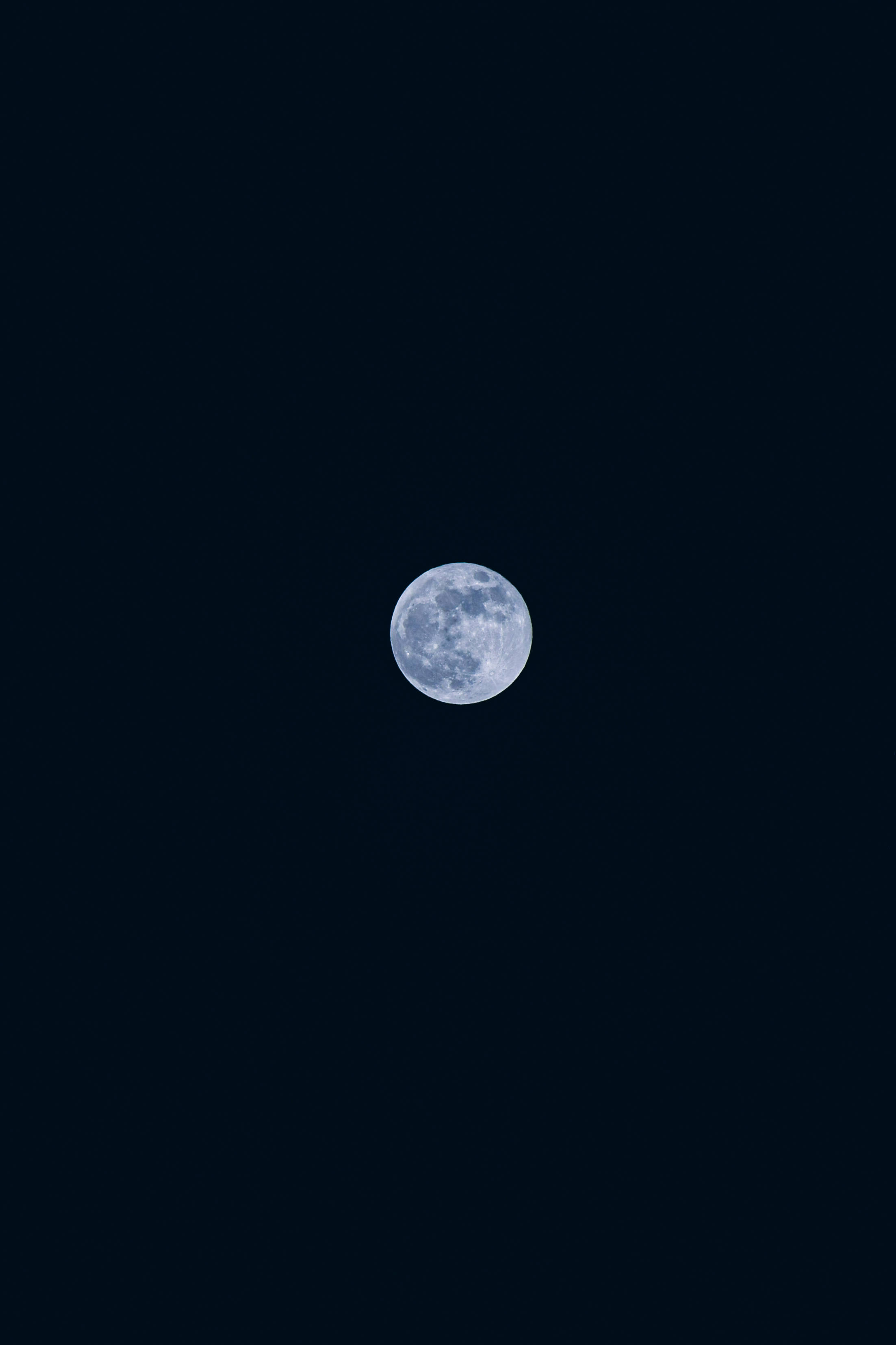HD Moon, night sky, full moon, 2K Phone Wallpaper
