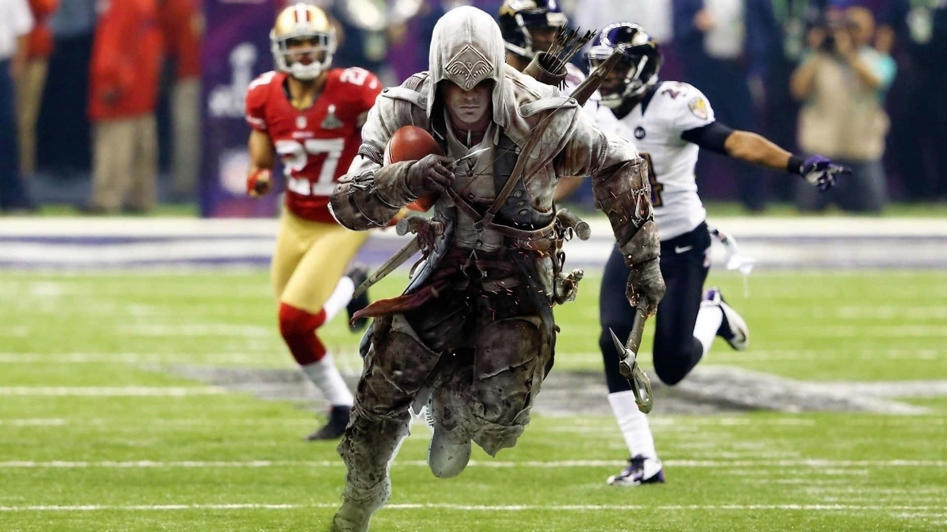 NFL, 1920 x 1080, costumed assassin, Full HD Desktop Wallpaper