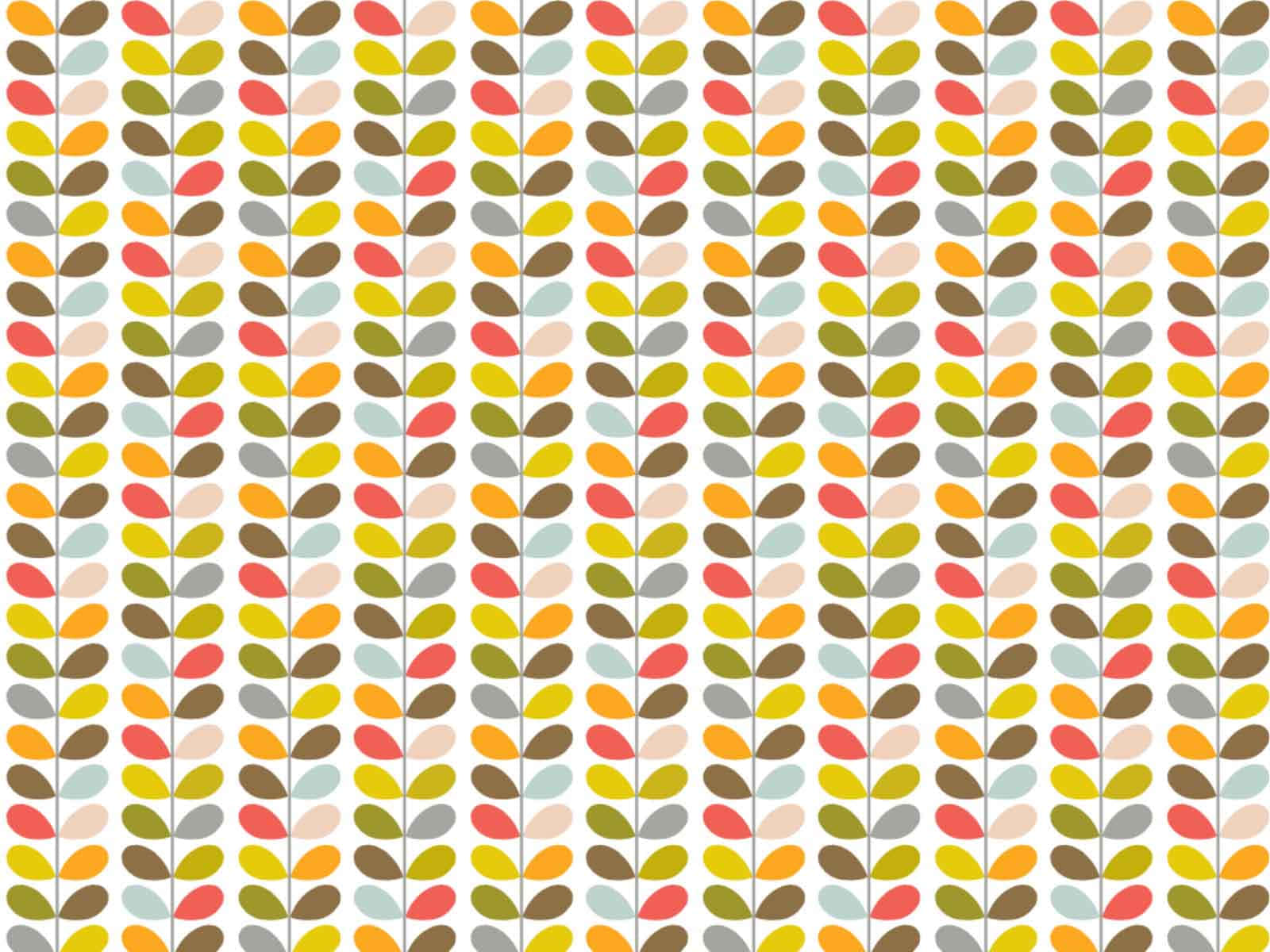HD Pattern, multi colored leaves, warm autumnal hues, HD Desktop Wallpaper