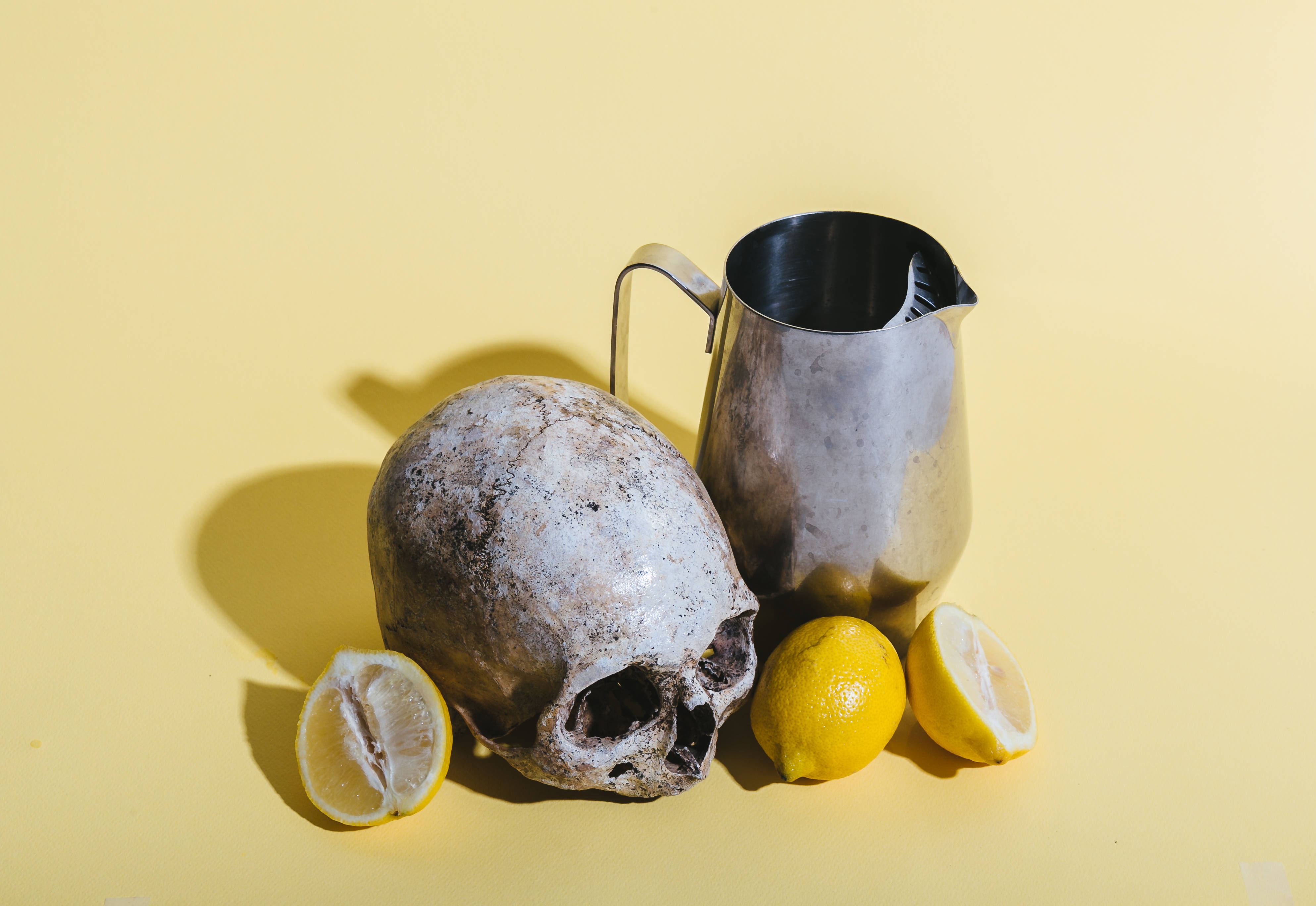 HD Skull, lemonade pitcher, metal pitcher, 4K Desktop Wallpaper