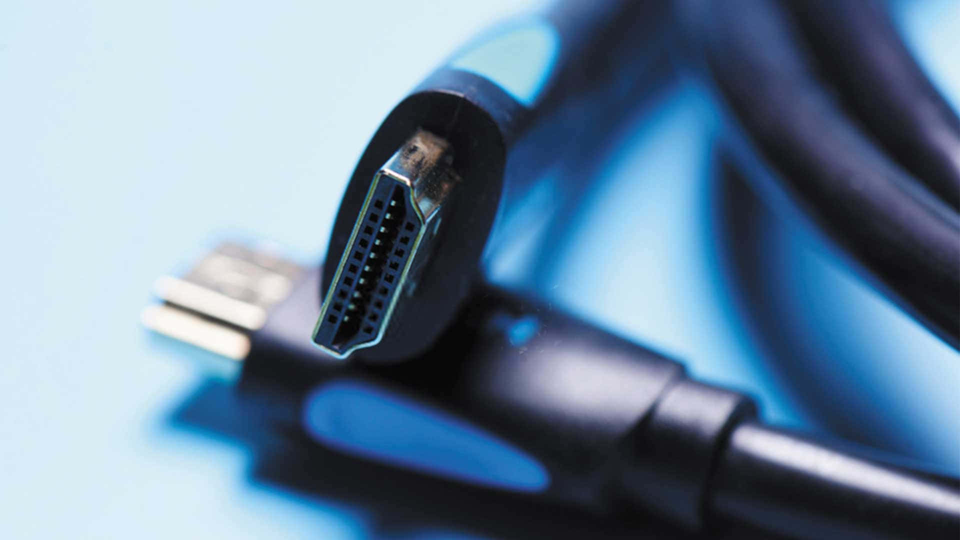 HDMI, 1920 x 1080, black HDMI cable connector, Full HD Desktop Wallpaper