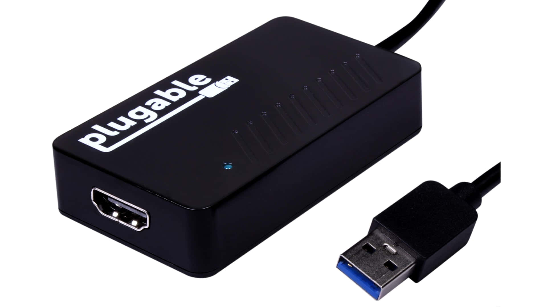 HDMI, Plugable USB to HDMI adapter, blue USB connector, Full HD Desktop Wallpaper