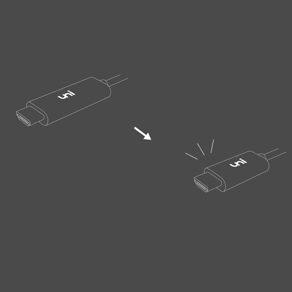 HDMI plug, HDMI cable connector, minimalist line drawing, SD Desktop Wallpaper