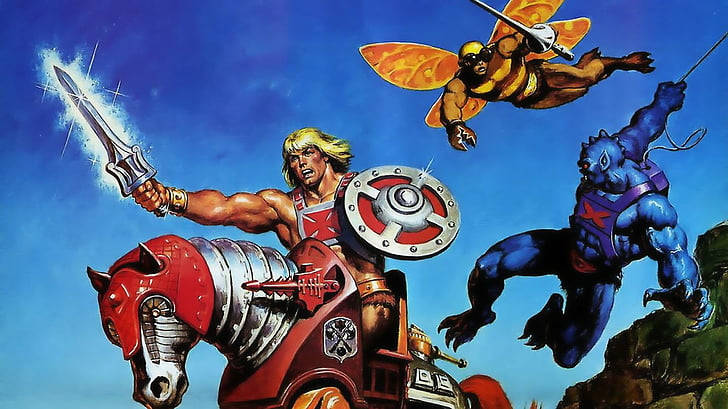 He-Man And The Masters Of The Universe, Stridor, armored horse, SD Desktop Wallpaper