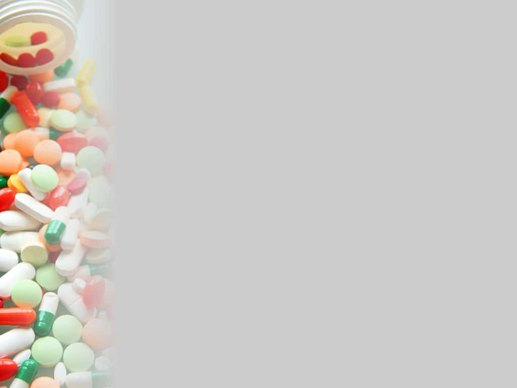 health and beauty, colorful pills, capsules, SD Desktop Wallpaper