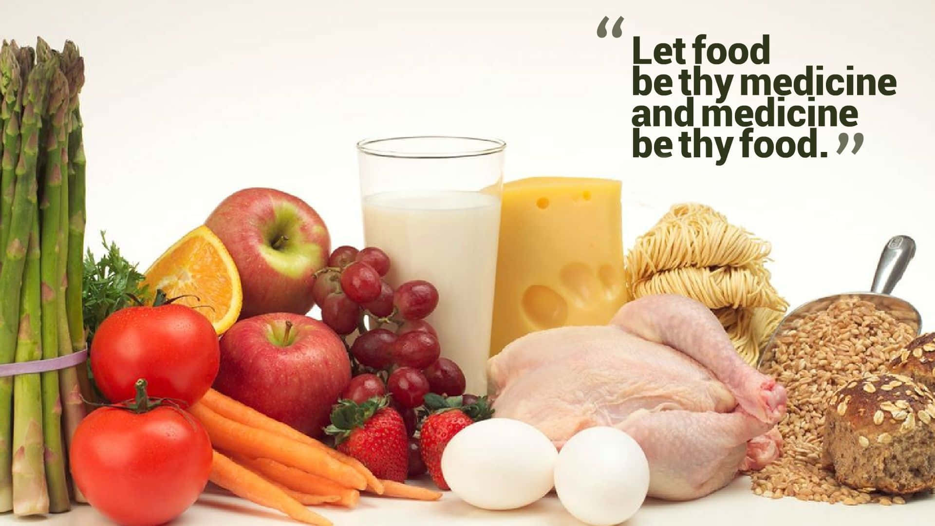 food as medicine, fresh produce, dairy, Full HD Desktop Wallpaper