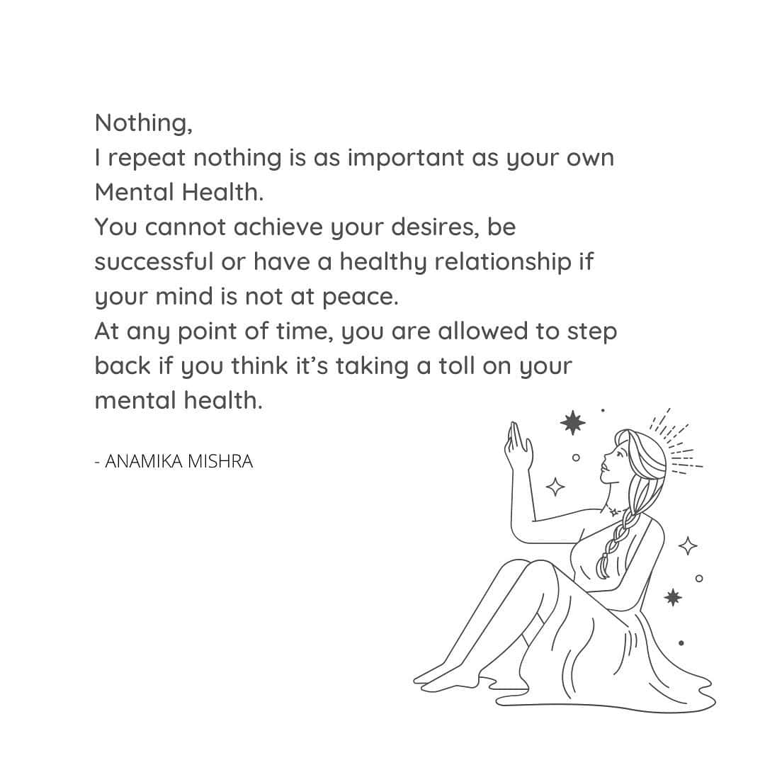 Health Is Wealth, minimalist line-art illustration, woman sitting peacefully, SD Desktop Wallpaper