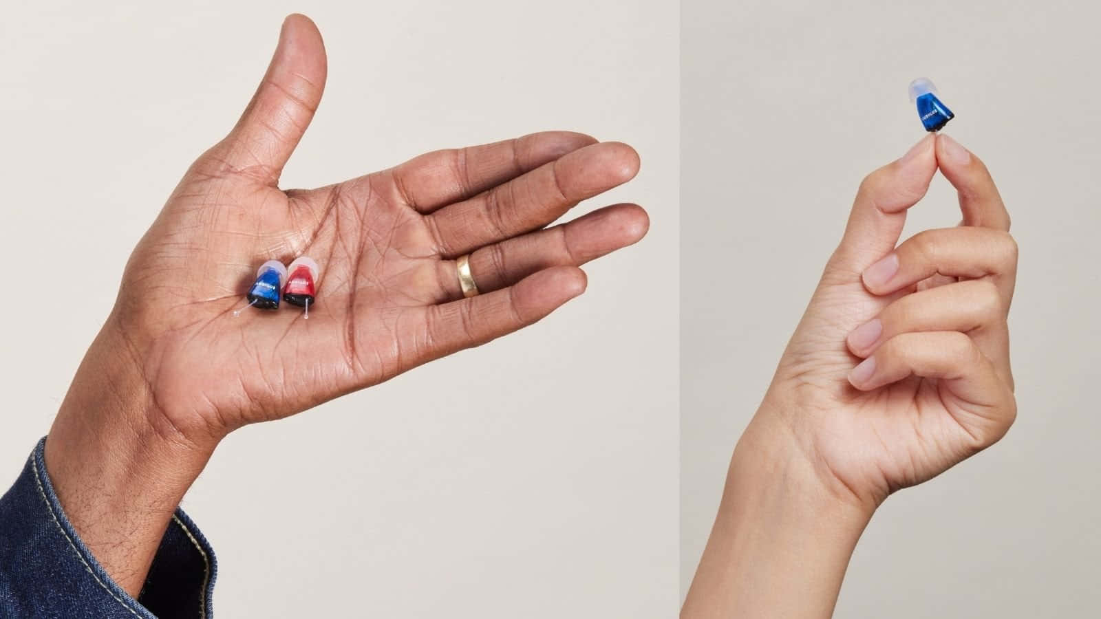 hearing aid, colorful, hands, HD Desktop Wallpaper