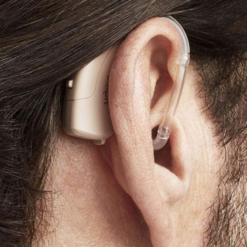 beige, behind-the-ear, hearing aid, SD Desktop Wallpaper