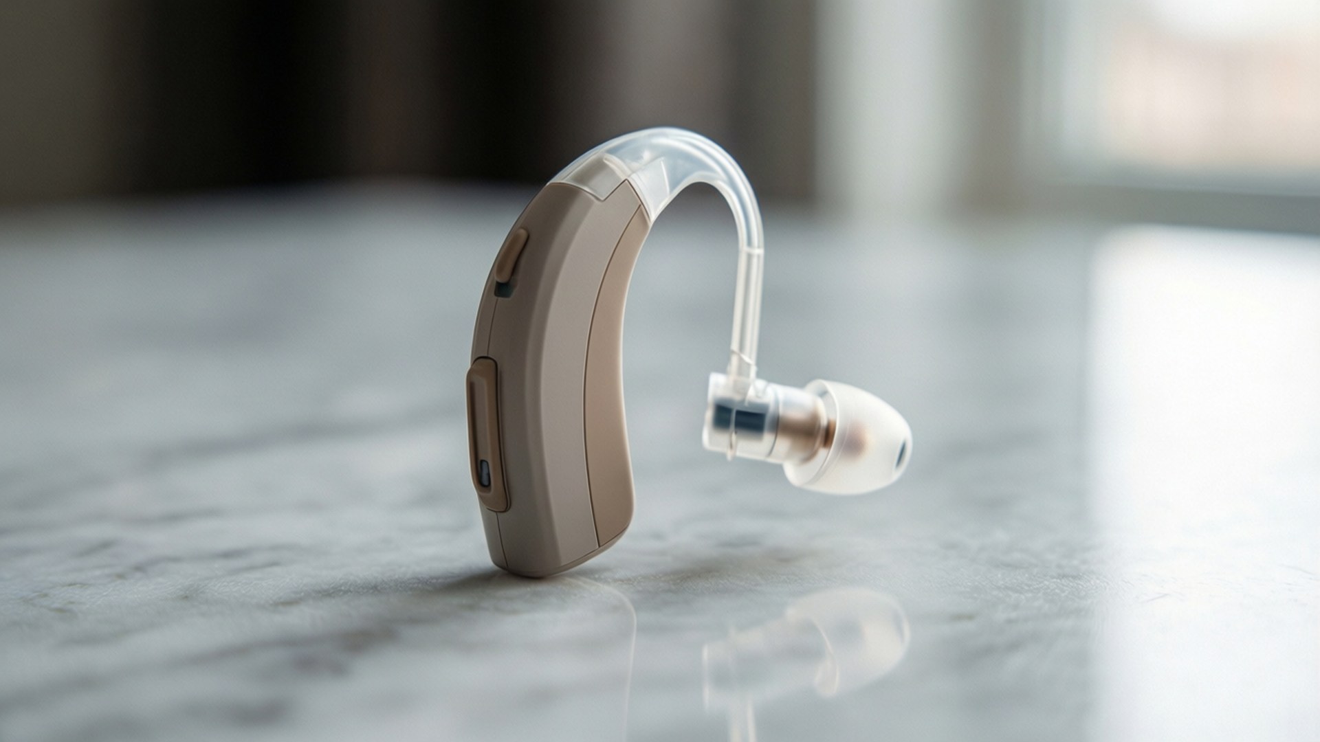 sleek marble hearing, beige, behind-the-ear hearing aid, Full HD Desktop Wallpaper