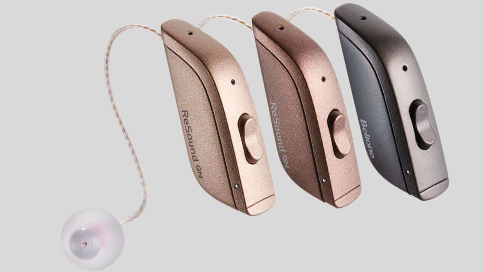 rose gold, silver, ear tips, HD Desktop Wallpaper