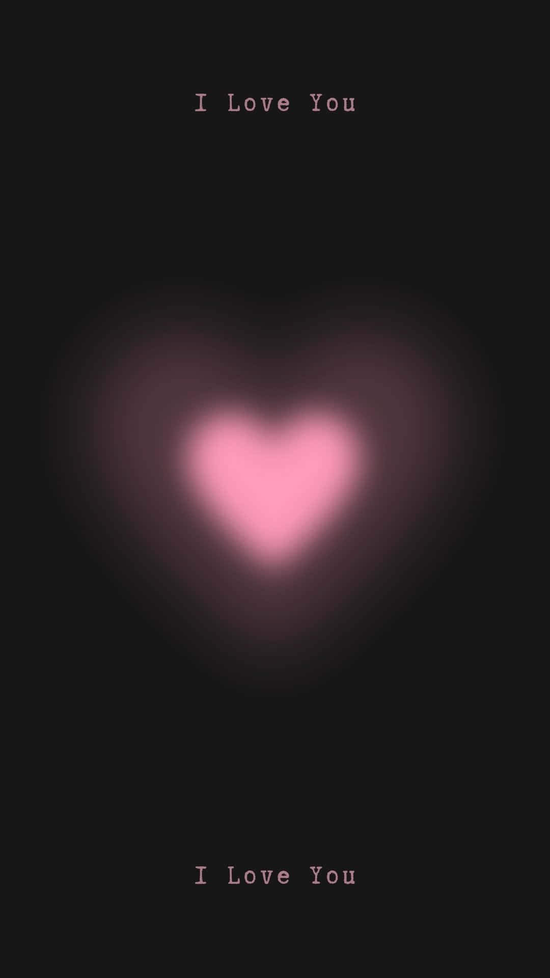Love Aura, heart glow, glowing pink heart, Full HD Phone Wallpaper