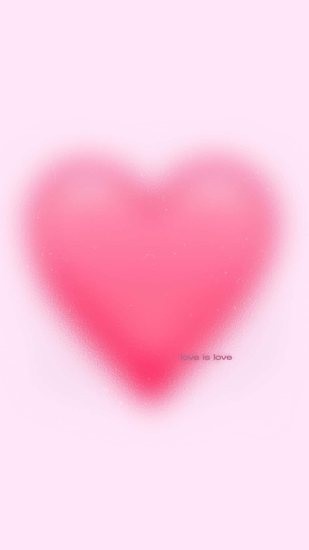 soft heart aura love, pink heart, gradient shading, Full HD Phone Wallpaper