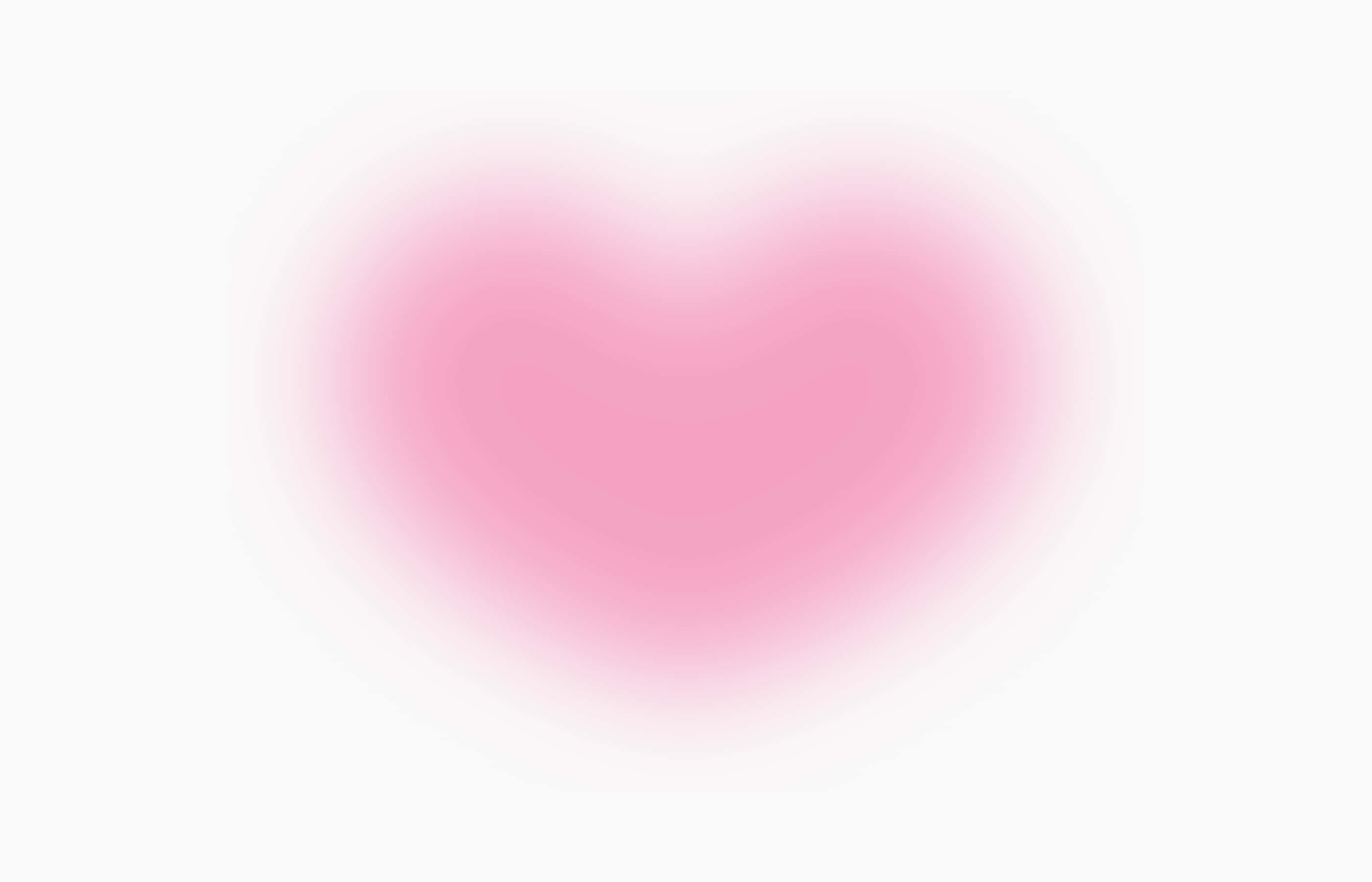 soft pink heart, glowing pink heart, gradient shading, 2K Desktop Wallpaper