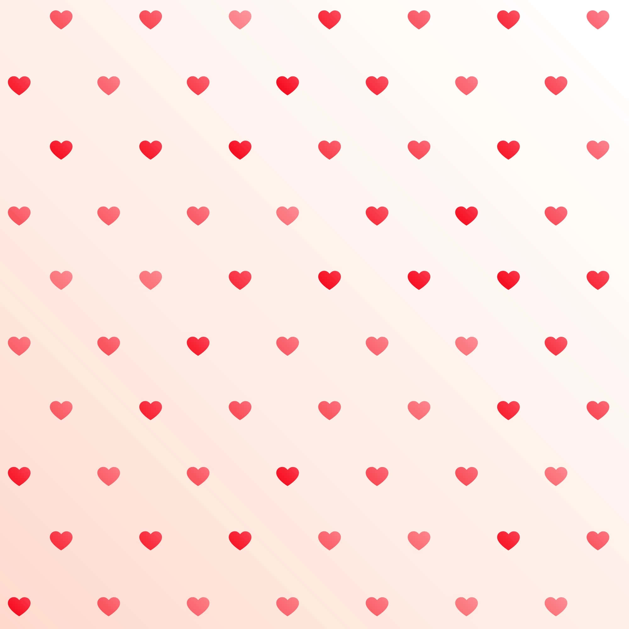 Heart Pattern, pink, white, Full HD Desktop Wallpaper