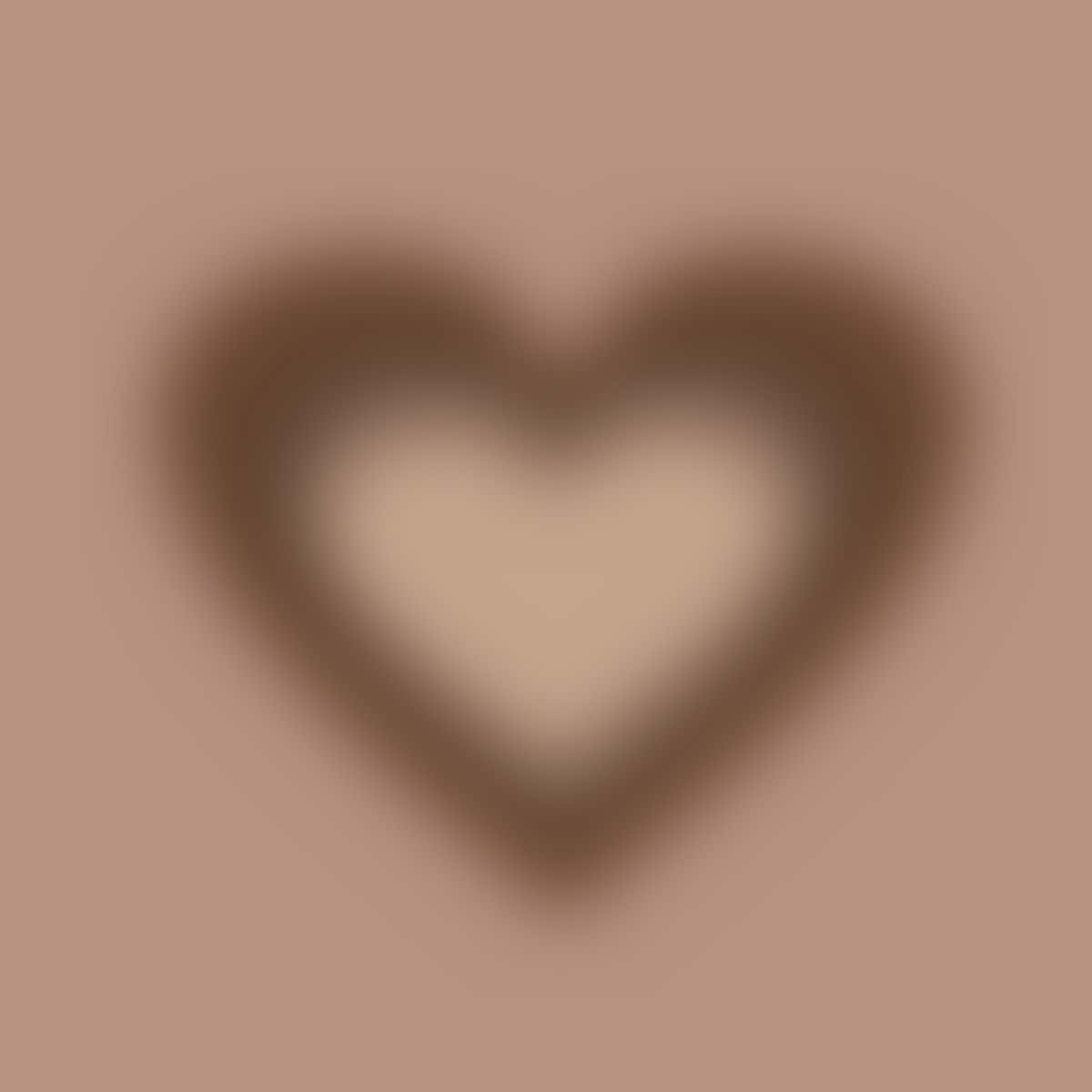 abstract blurry heart background, warm brown tones, muted background, SD Desktop Wallpaper