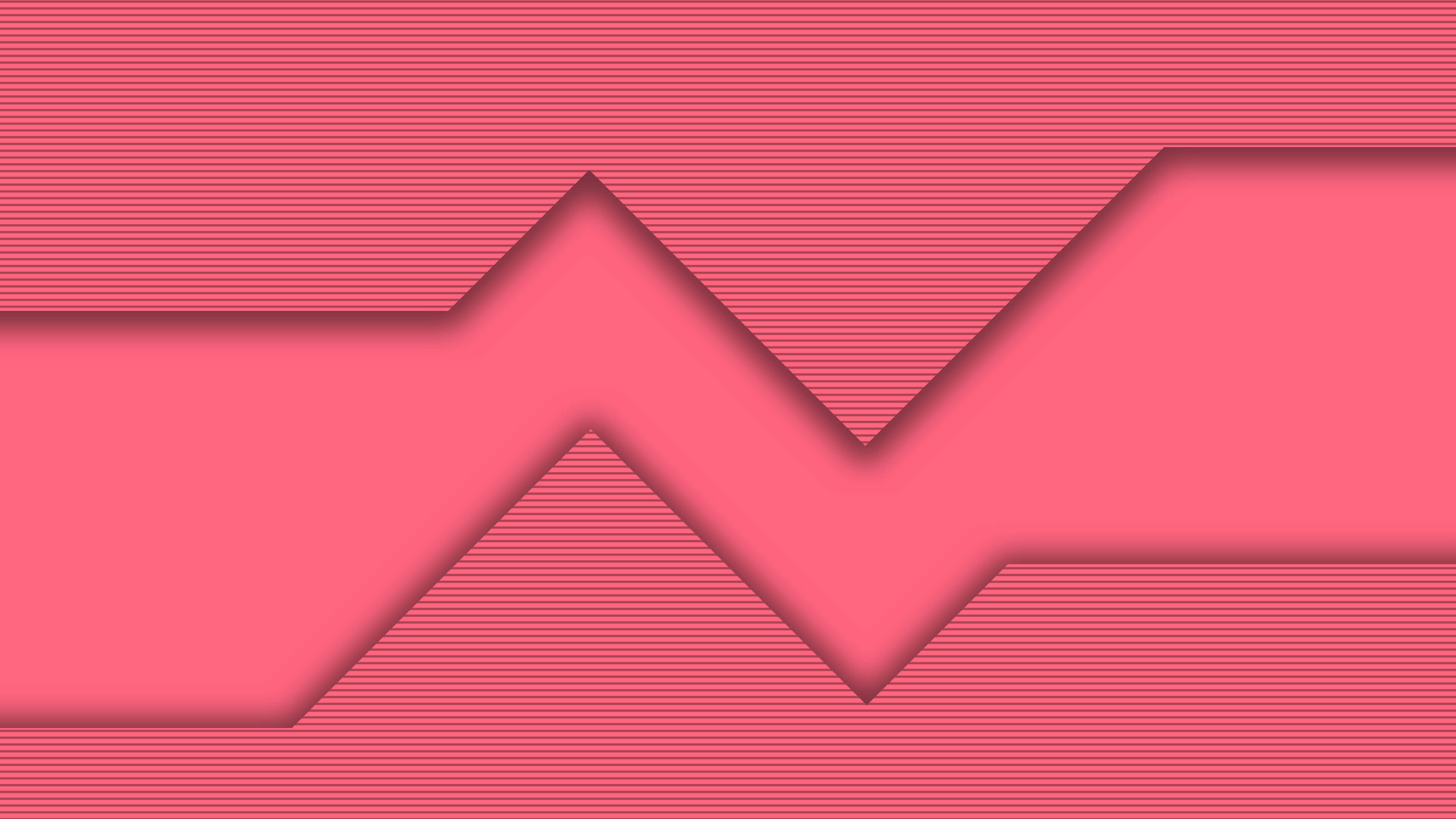 simple pink, pink, abstract geometric pattern, 4K Desktop Wallpaper