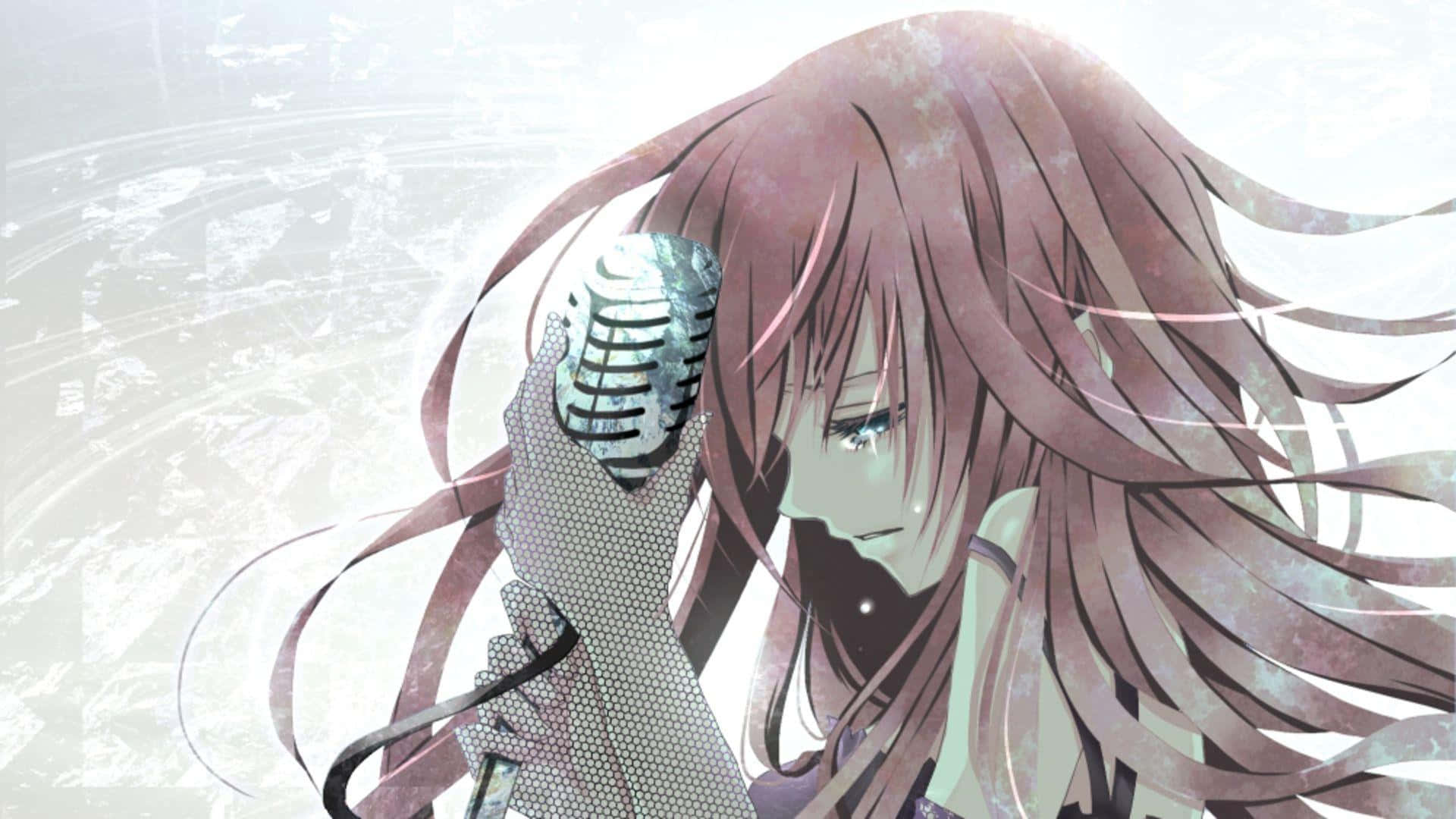Heartbreak Anime, anime girl, long pink hair, Full HD Desktop Wallpaper