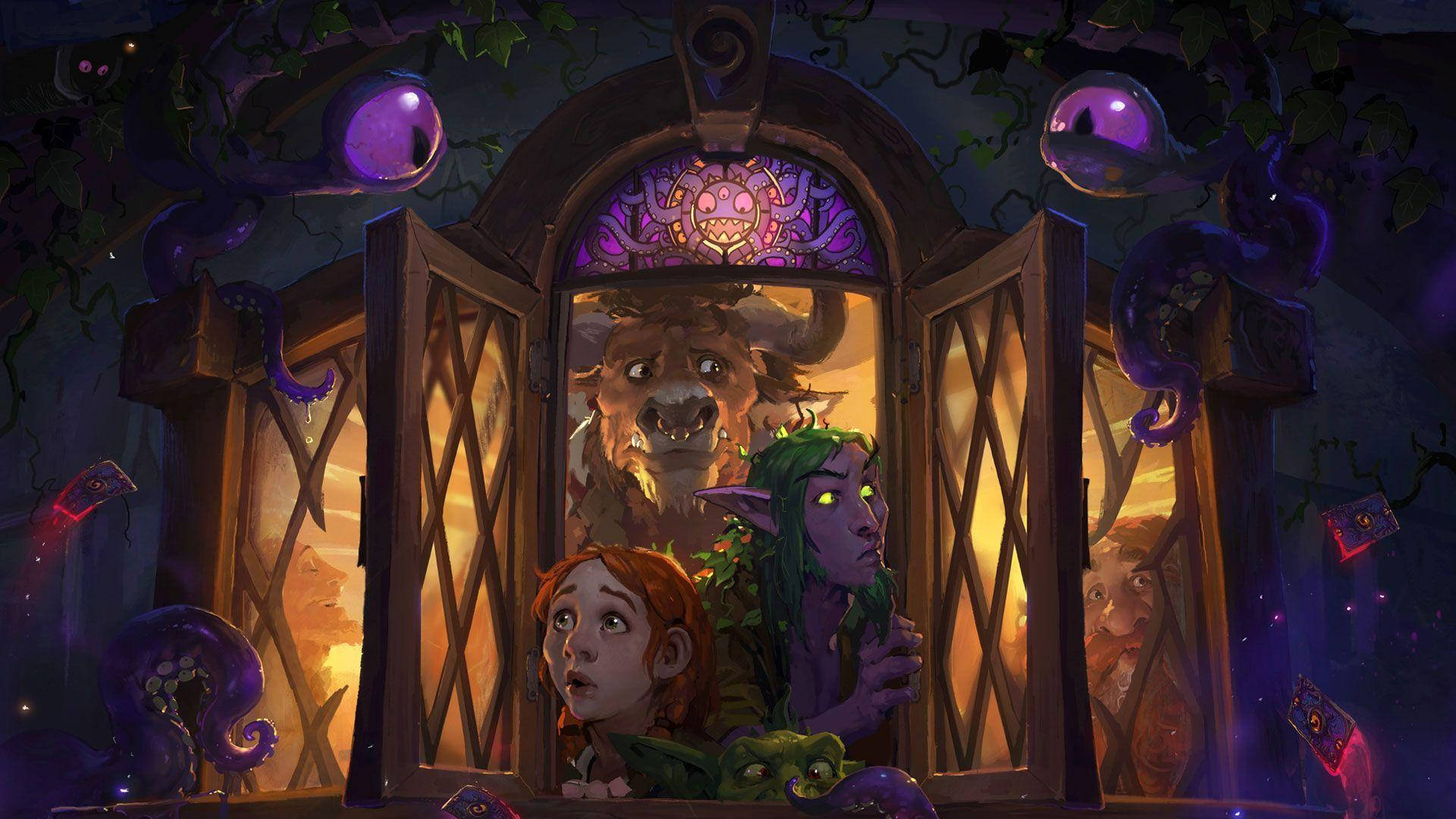 Hearthstone, digital collectible card game, human girl, Full HD Desktop Wallpaper