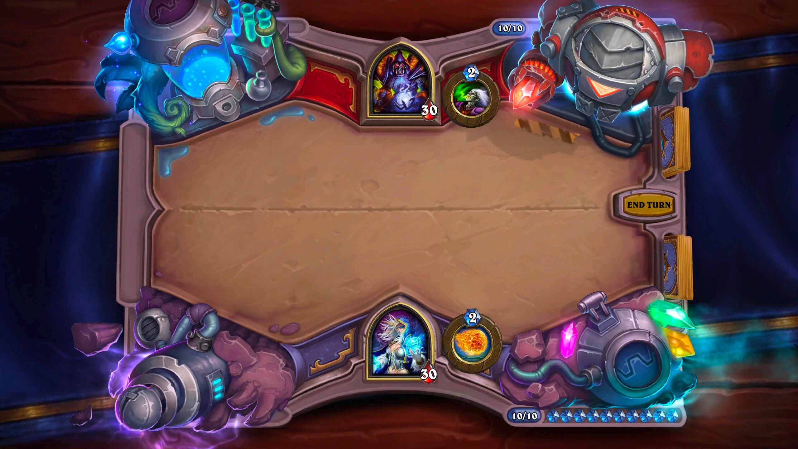 Hearthstone, 2560 x 1440, battlefield, 2K Desktop Wallpaper
