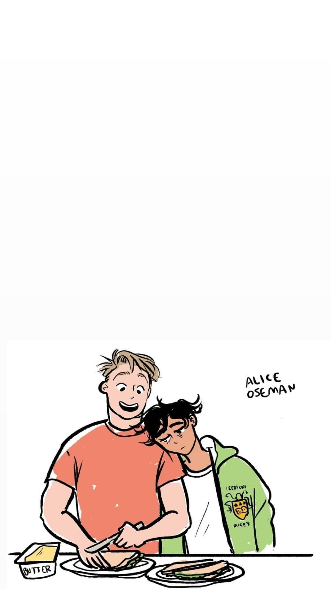 Heartstopper, breakfast, cozy, Full HD Phone Wallpaper