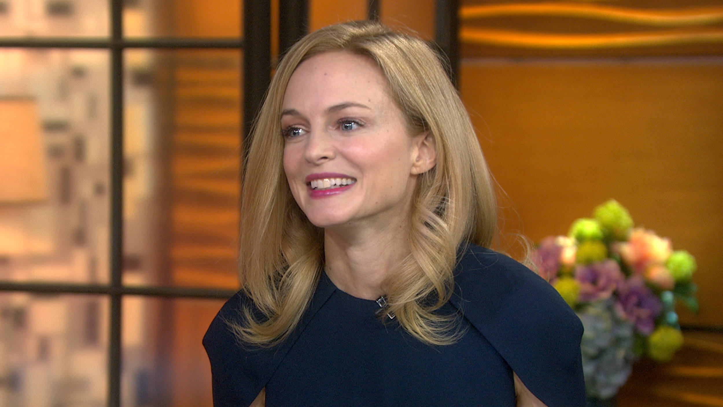 Heather Graham, Today Talk Show, 2014, Full HD Desktop Wallpaper