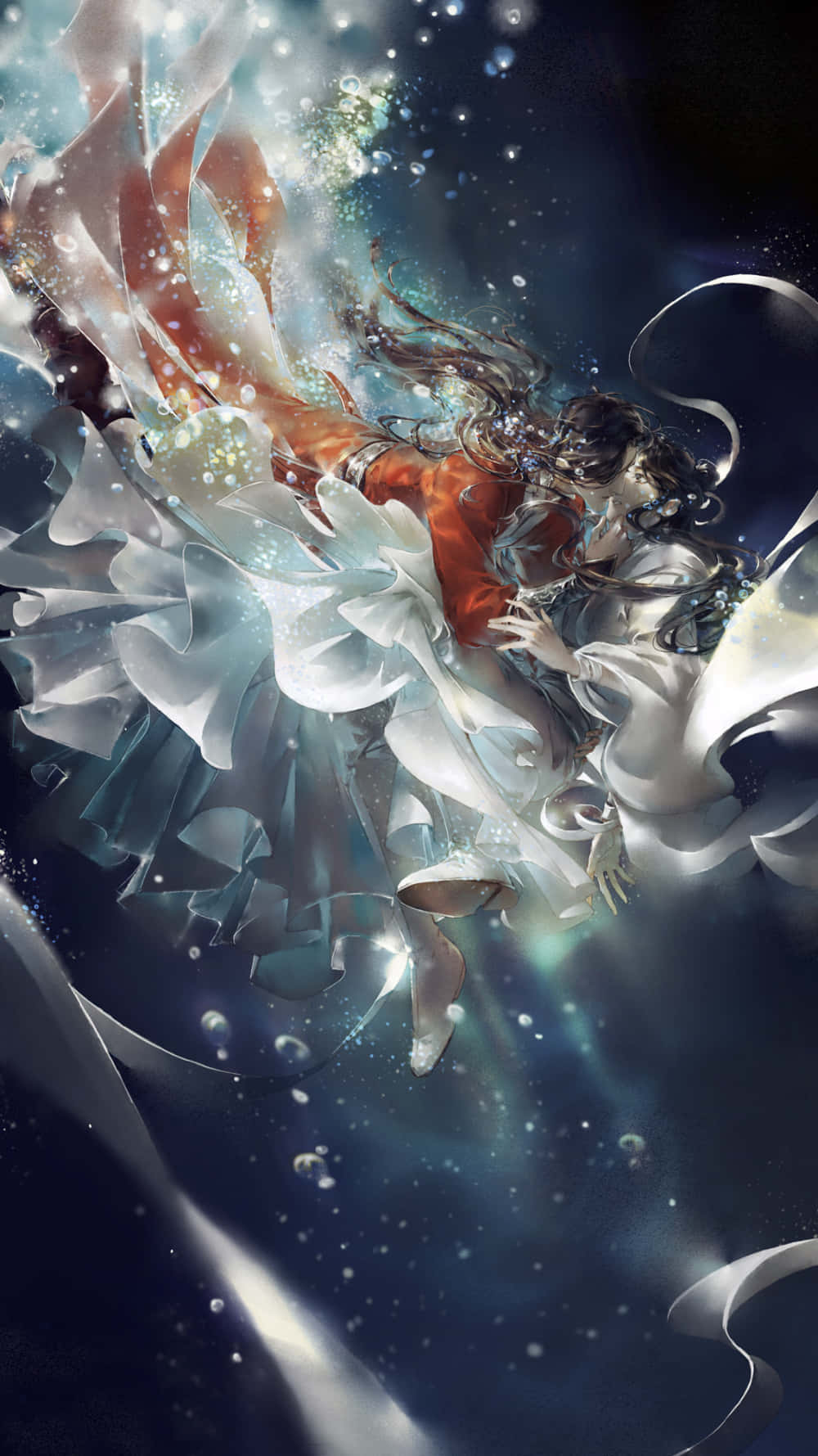 Heaven Officials Blessing, anime girl, white gown, HD Phone Wallpaper