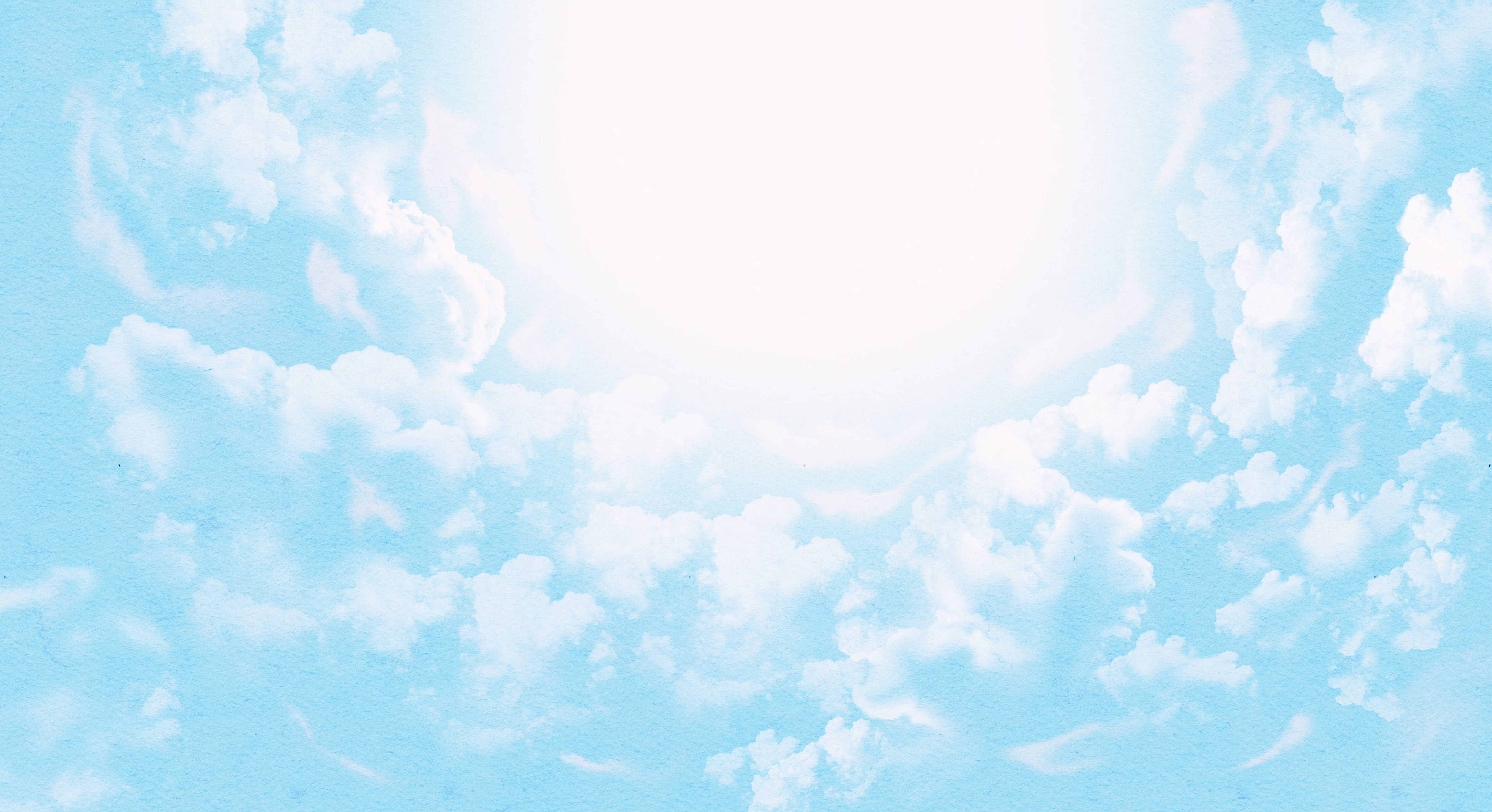 Heavenly Clouds, light blue sky, soft fluffy clouds, 5K Desktop Wallpaper