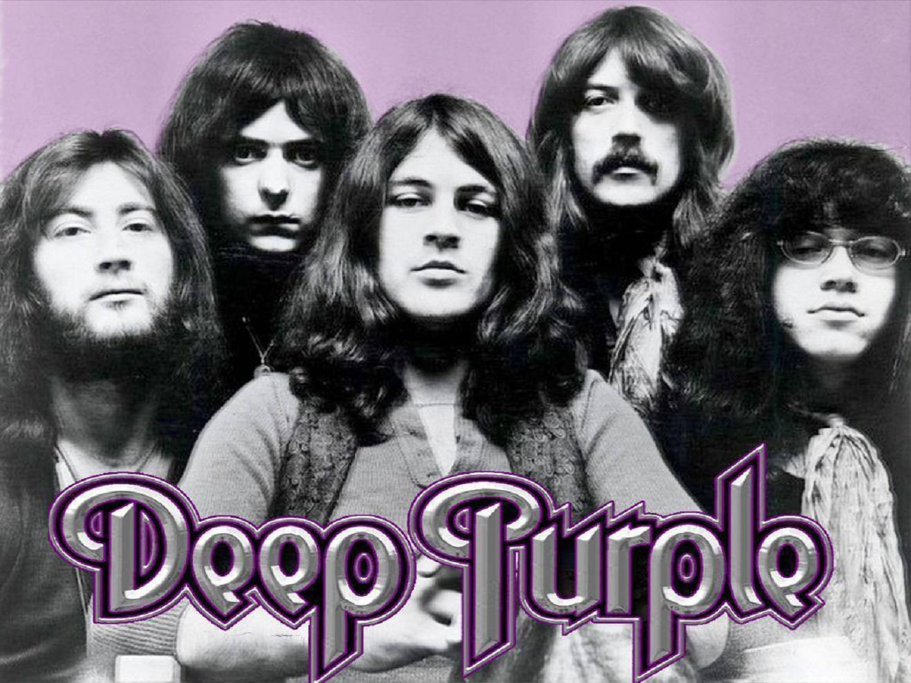 Deep Purple, English Heavy Metal Band, retro illustration, HD Desktop Wallpaper
