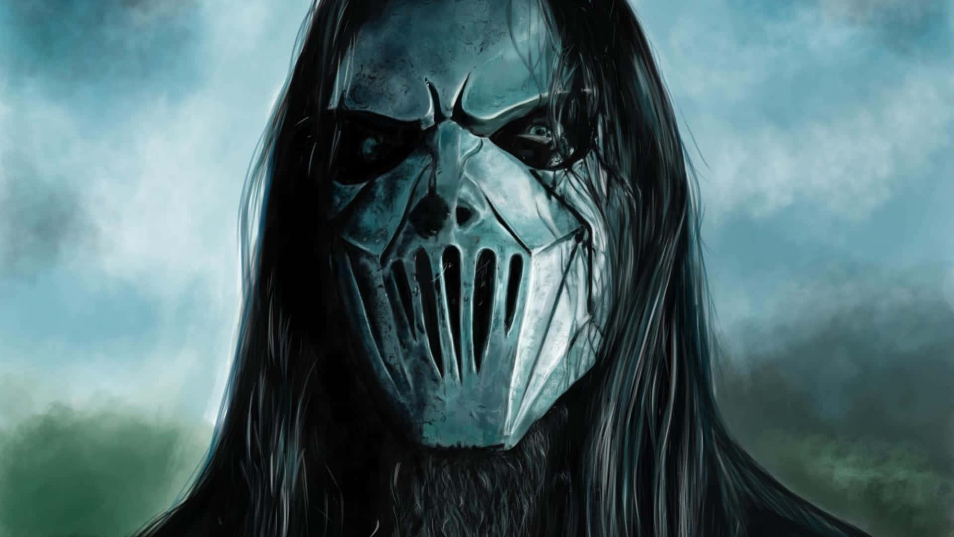 heavy metal, teal, gray, Full HD Desktop Wallpaper