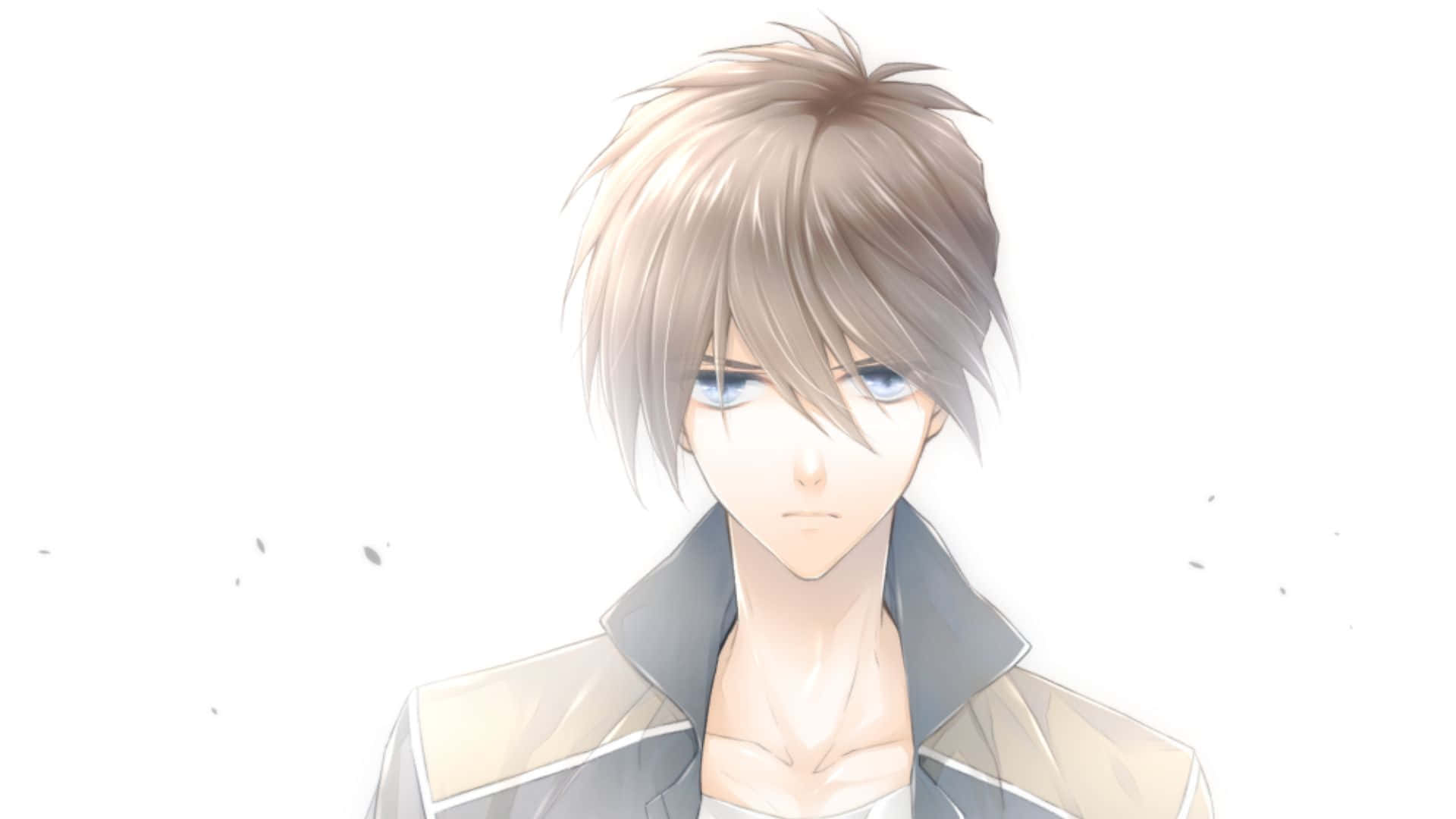 Heero Yuy, anime boy, messy blonde hair, Full HD Desktop Wallpaper