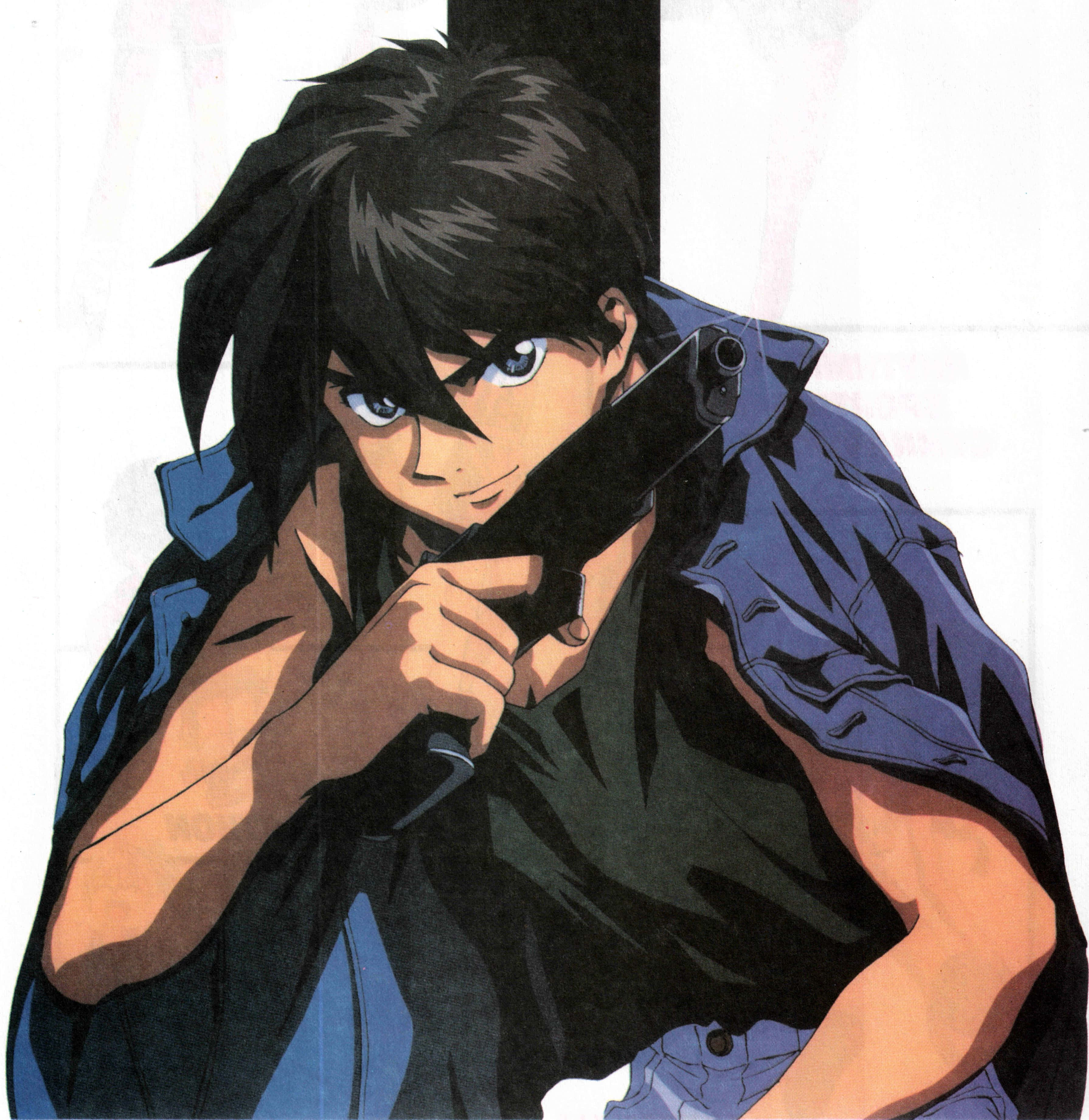Heero Yuy, anime male, dark hair, 2K Phone Wallpaper