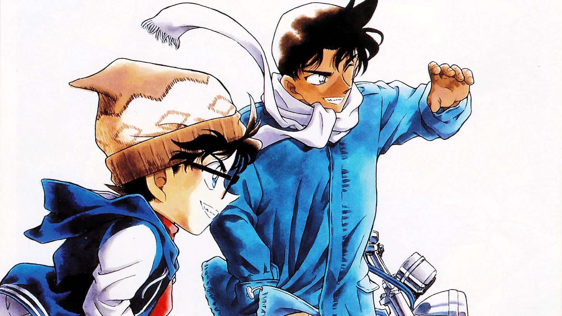 Heiji Hattori, high school detective, brown hat, Full HD Desktop Wallpaper
