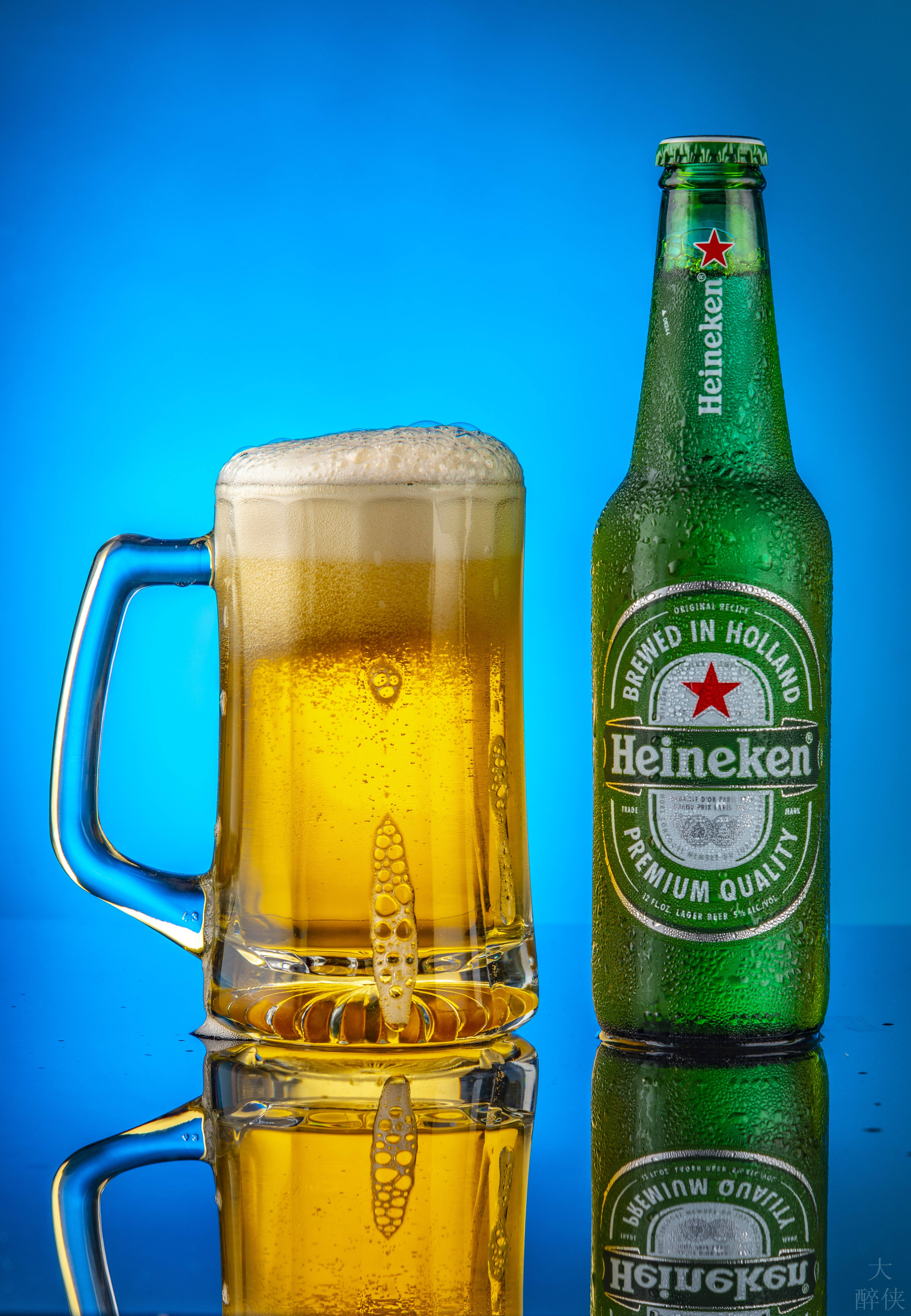 Heineken, Pale Lager, beer bottle, 5K Phone Wallpaper