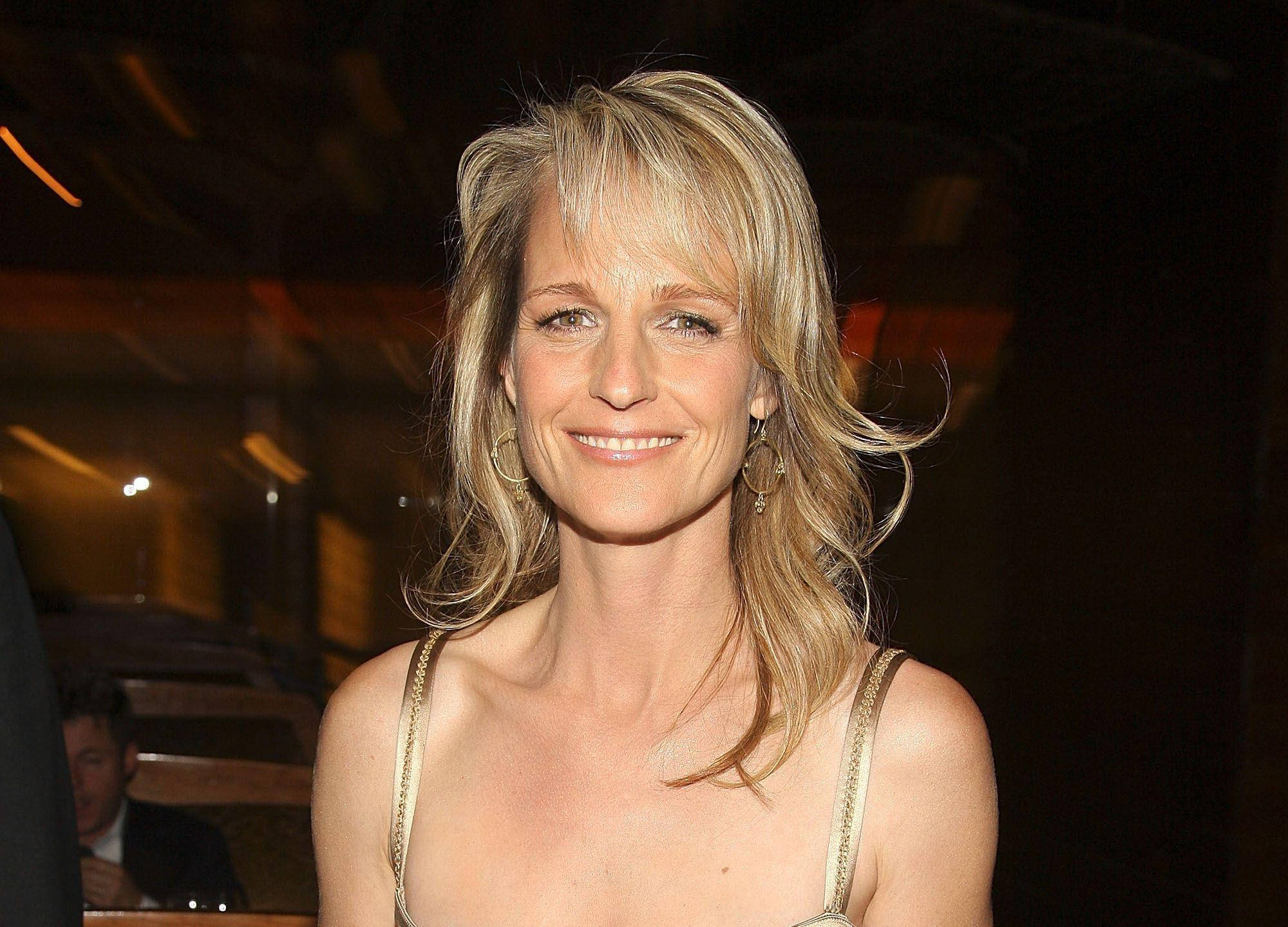 Helen Hunt, blonde woman, wavy hair, Full HD Desktop Wallpaper