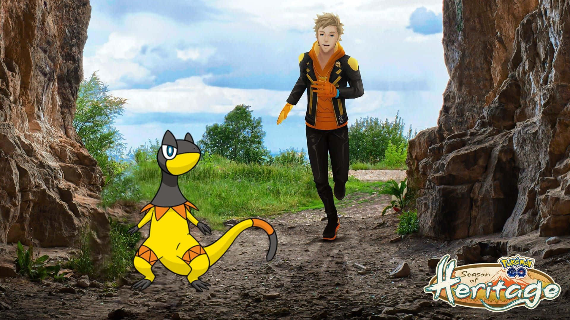 Heliolisk, cave, trainer, Full HD Desktop Wallpaper