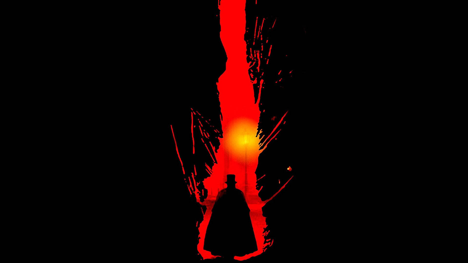 Hell, cloaked figure, narrow canyon, Full HD Desktop Wallpaper