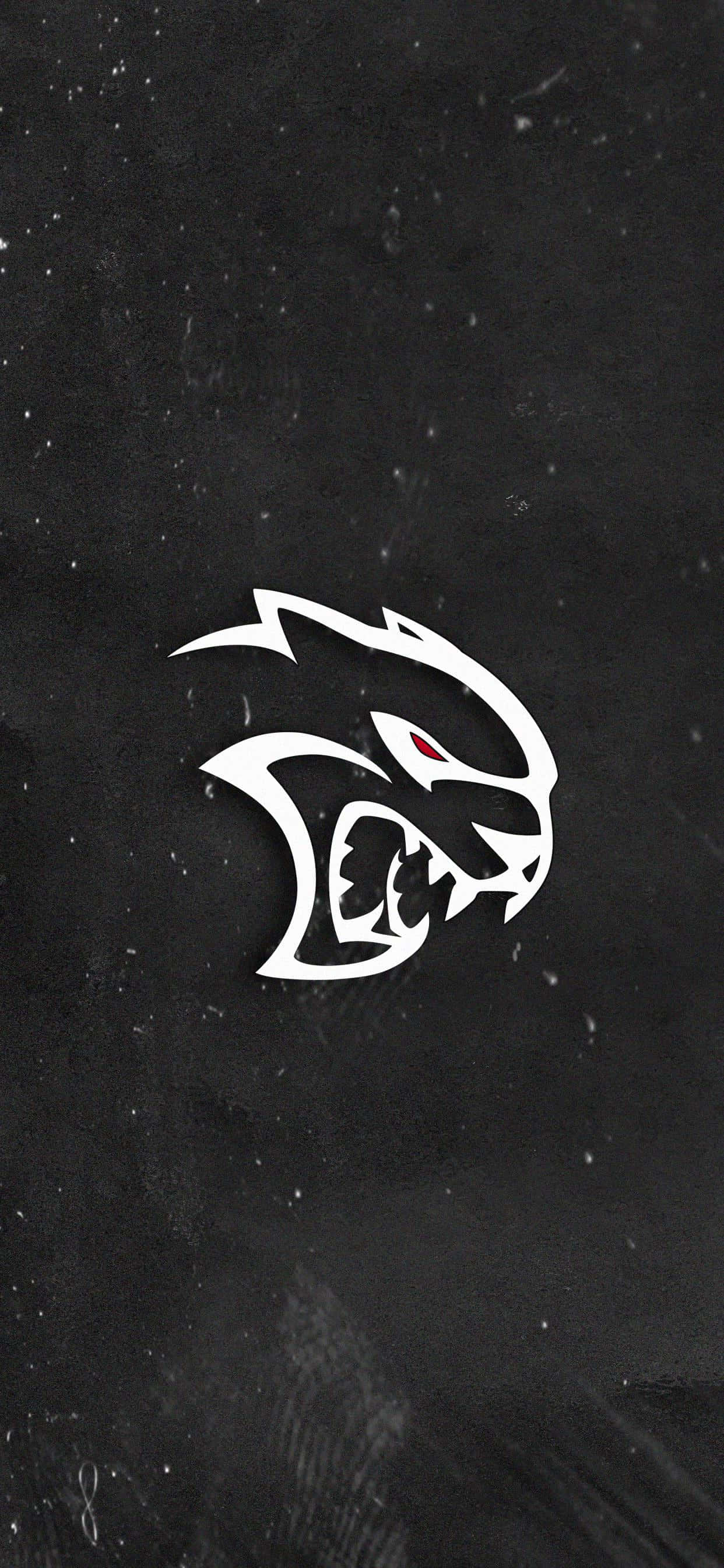 Hellcat Redeye, panther head, red eye, 2K Phone Wallpaper