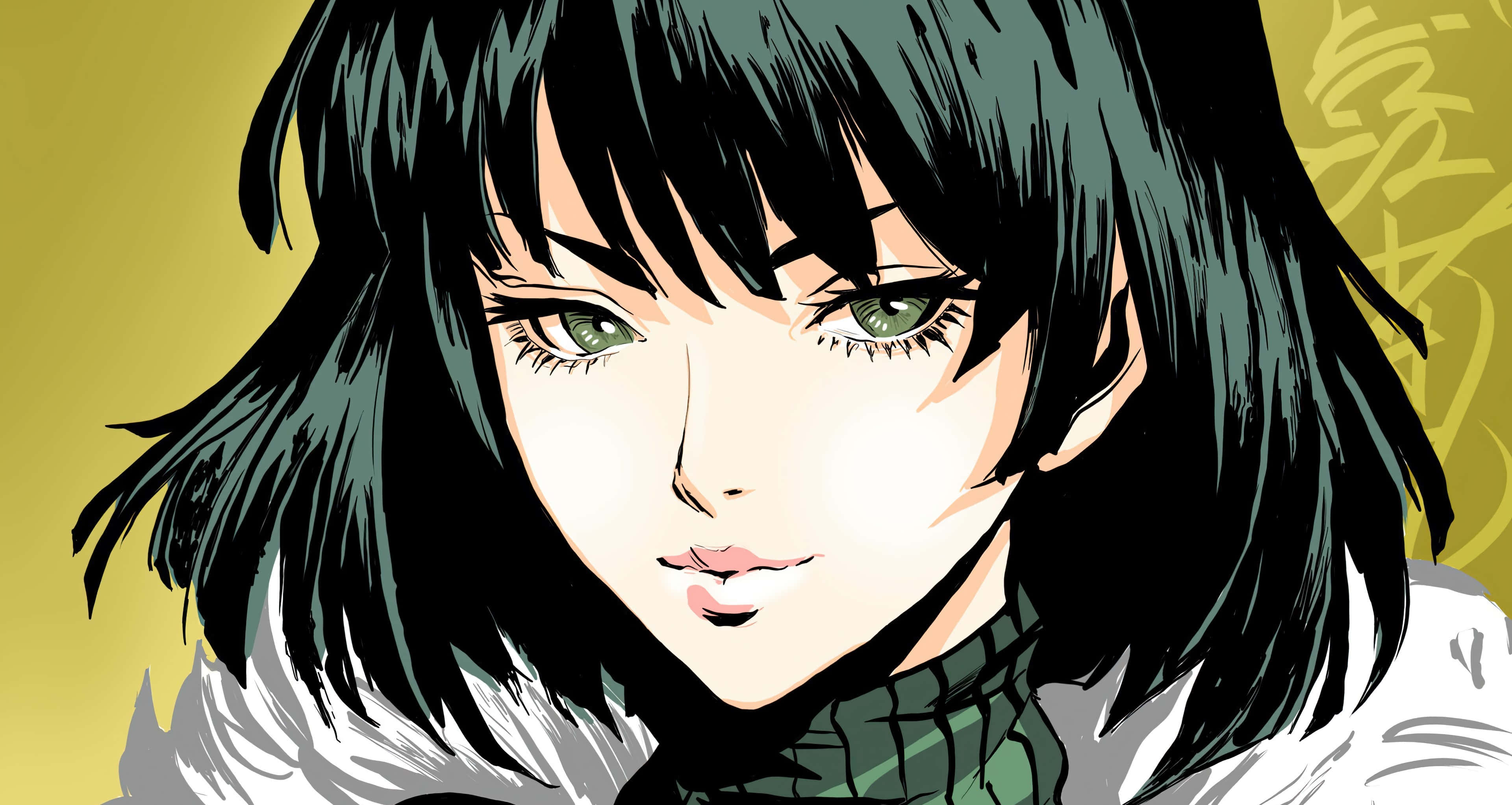 Hellish Blizzard, 3840 x 2043, anime portrait, 4K Desktop Wallpaper