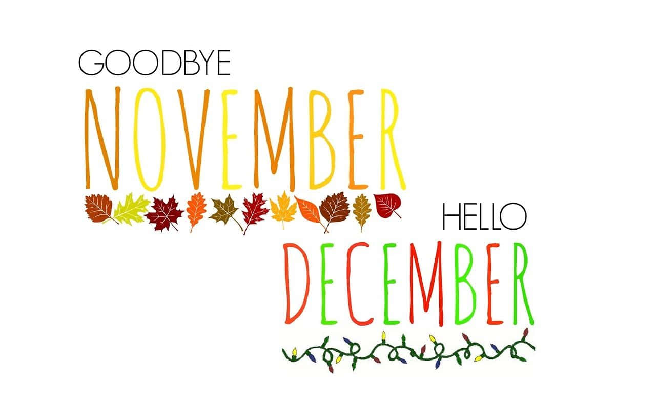 November, December, autumn leaves, HD Desktop Wallpaper