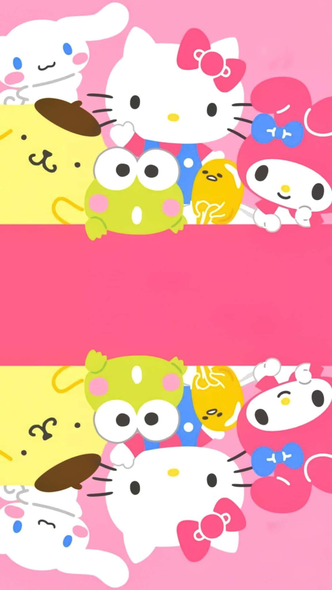 Hello Kitty, Hello Kitty And Friends, cartoon style, Full HD Phone Wallpaper