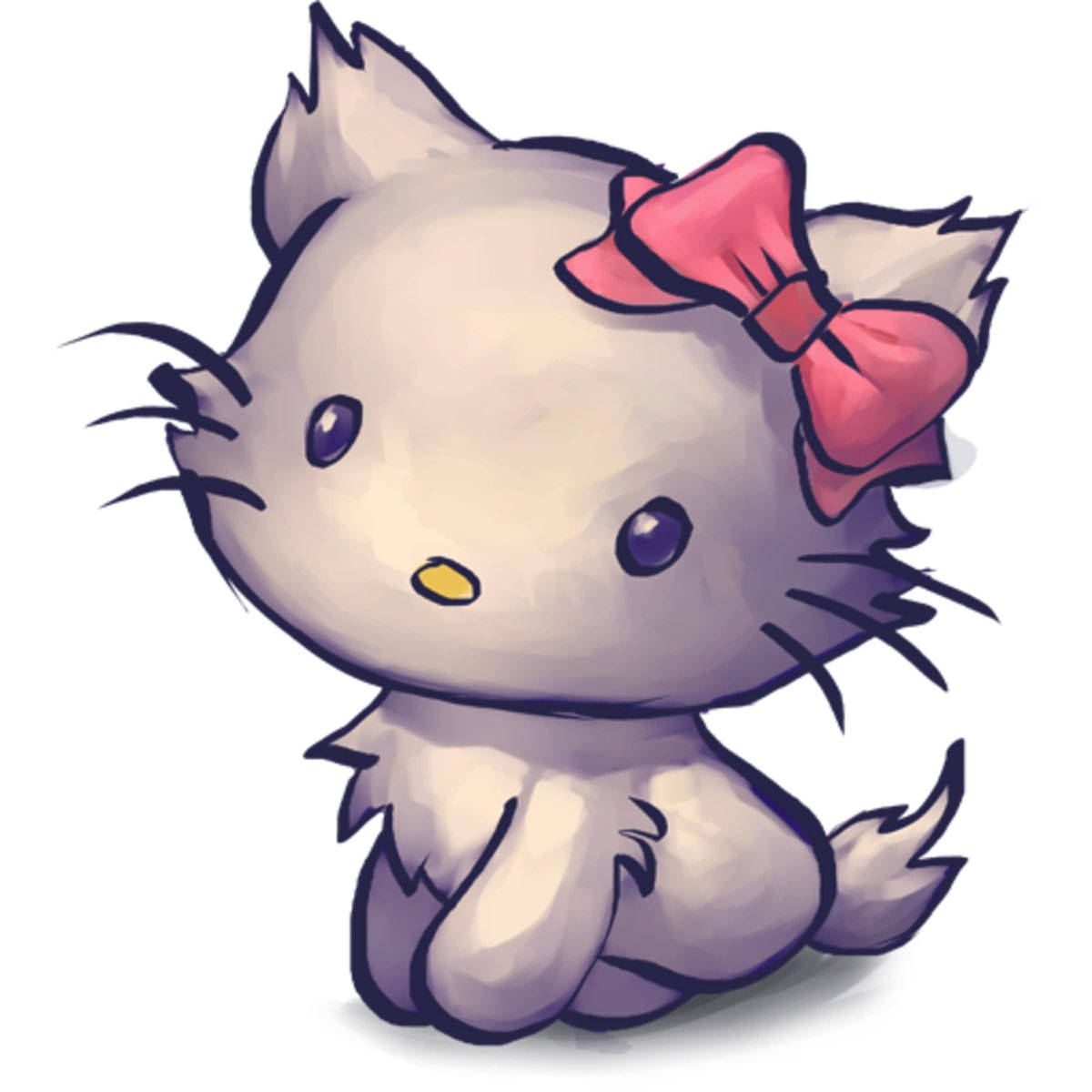Hello Kitty, Halloween, pink bow, SD Desktop Wallpaper