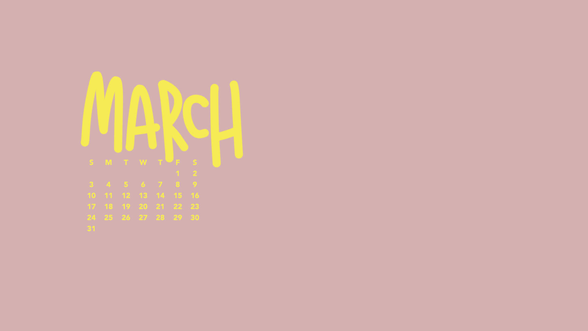 March, purple, yellow, Full HD Desktop Wallpaper