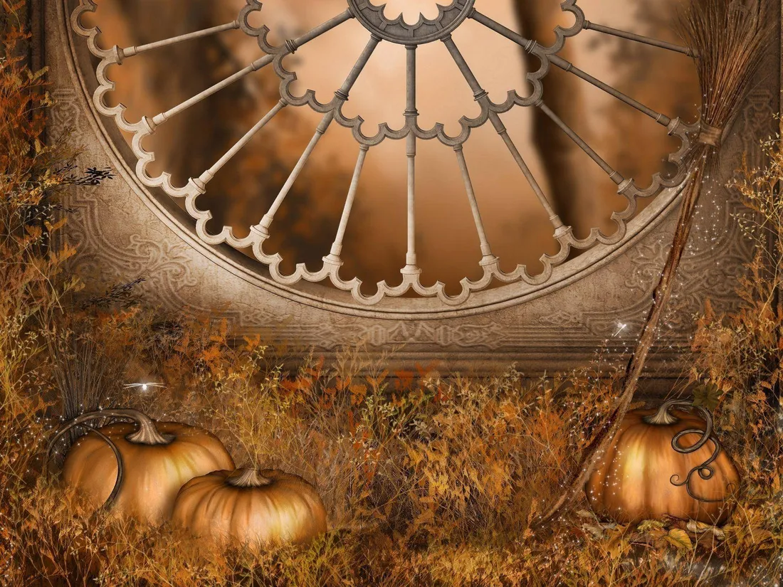 Hello October With Pumpkin