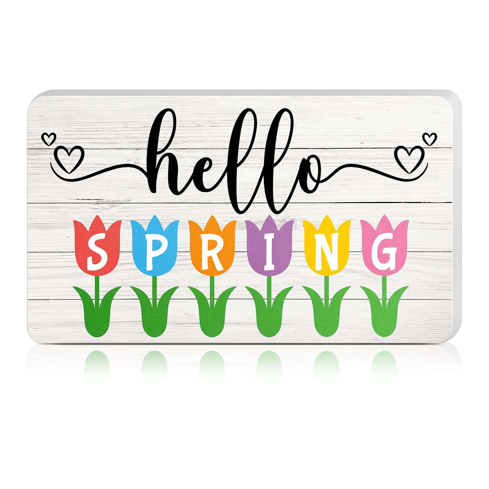 hello spring, colorful tulips, SPRING, HD Desktop Wallpaper