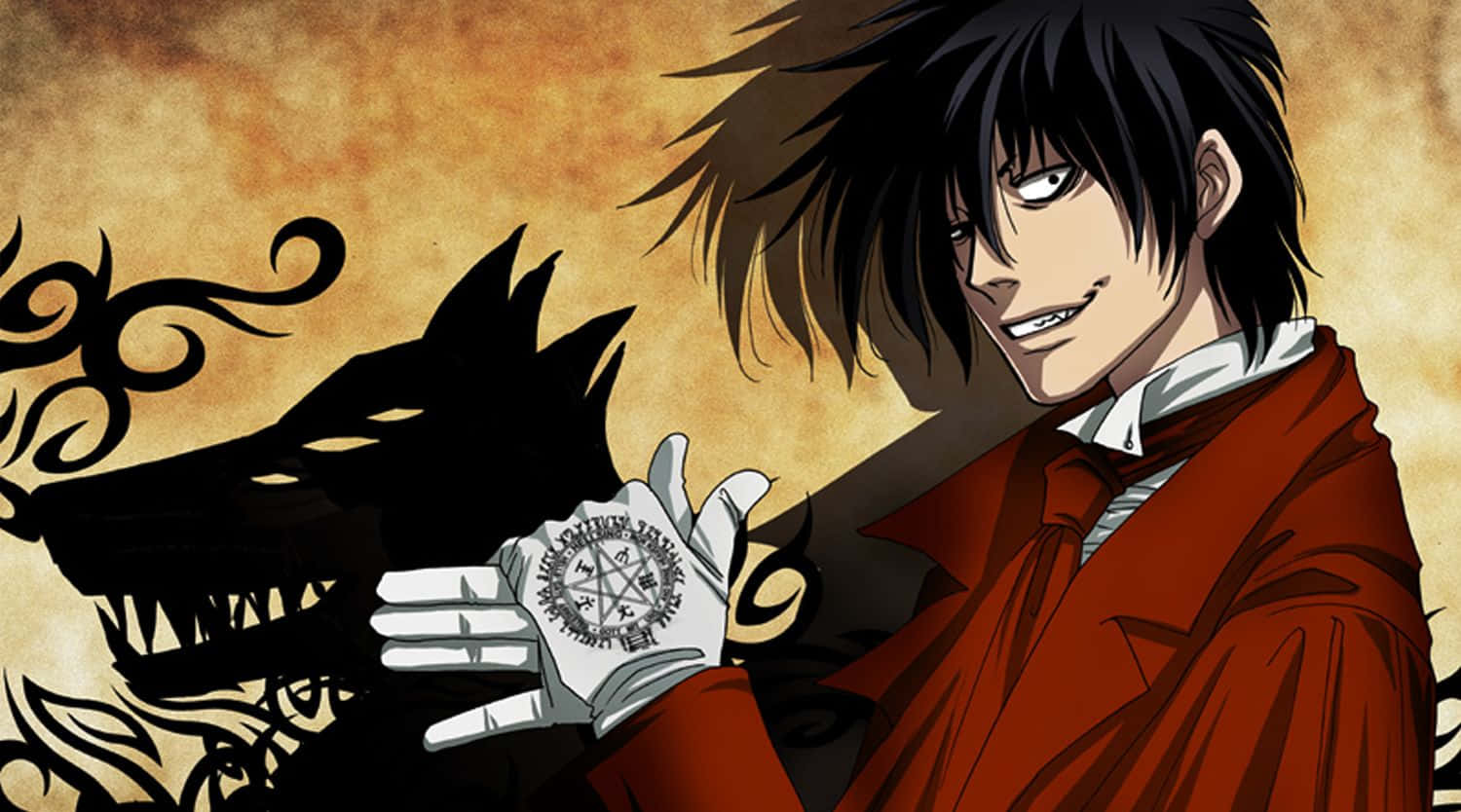 Alucard, Hellsing, red coat, HD Desktop Wallpaper