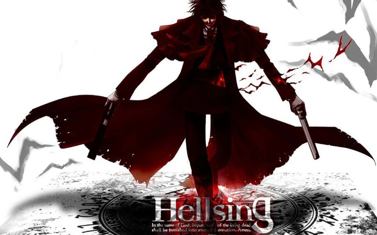 Alucard, Hellsing, red coat, HD Desktop Wallpaper