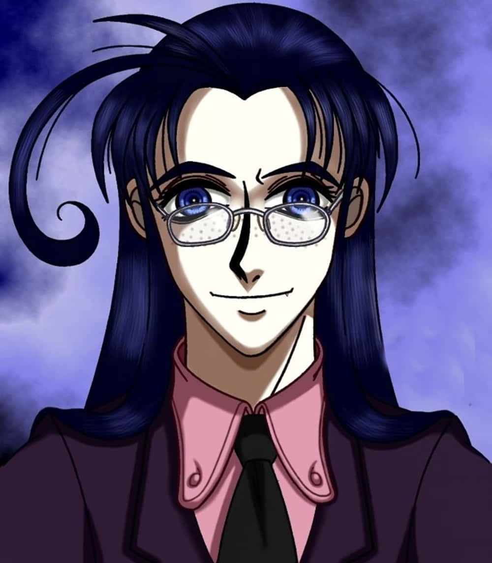 Hellsing Rip Van Winkle, anime character, long dark hair, SD Phone Wallpaper